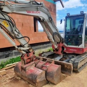 foto 6t minibagger Takeuchi TB260